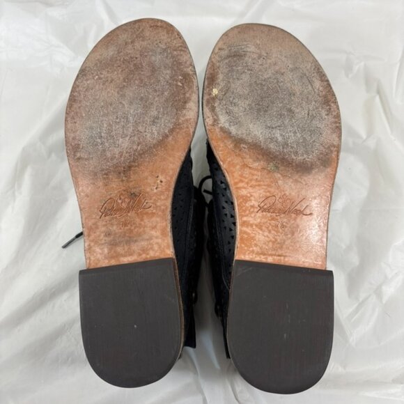 Patricia Nash Sabrina Ankle Boots Black Italian Leather Women’s Size 7.5 - Picture 14 of 16